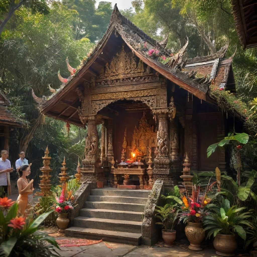 ขั้นตอนละเอียด! พิธีตั้งศาลพระภูมิถูกต้อง